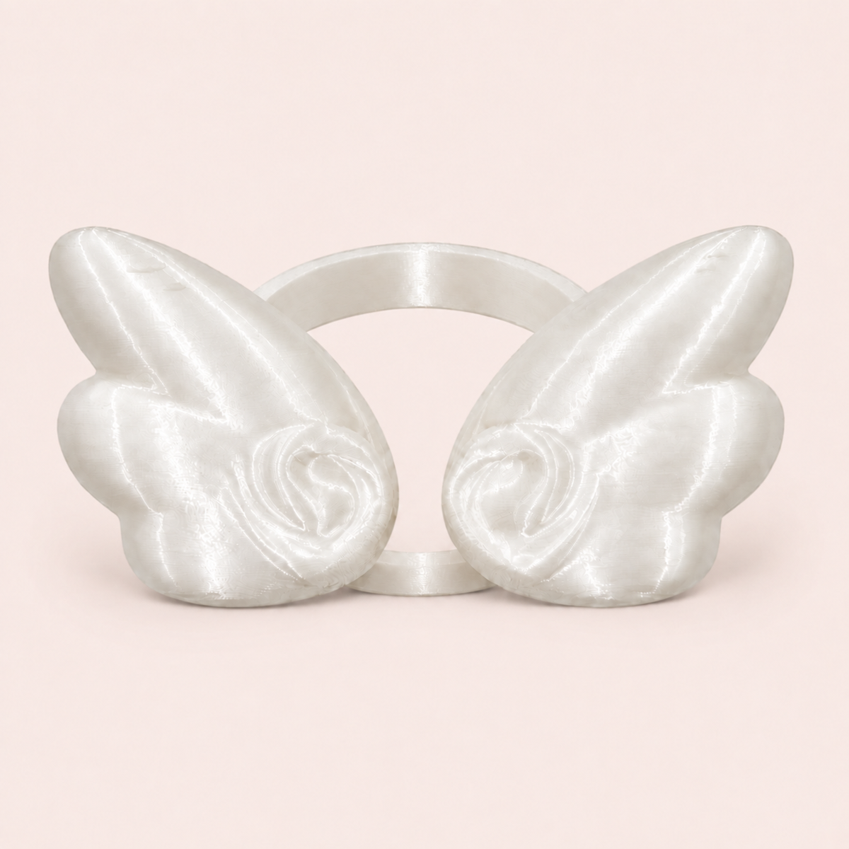 White butterfly decorative sleeve
