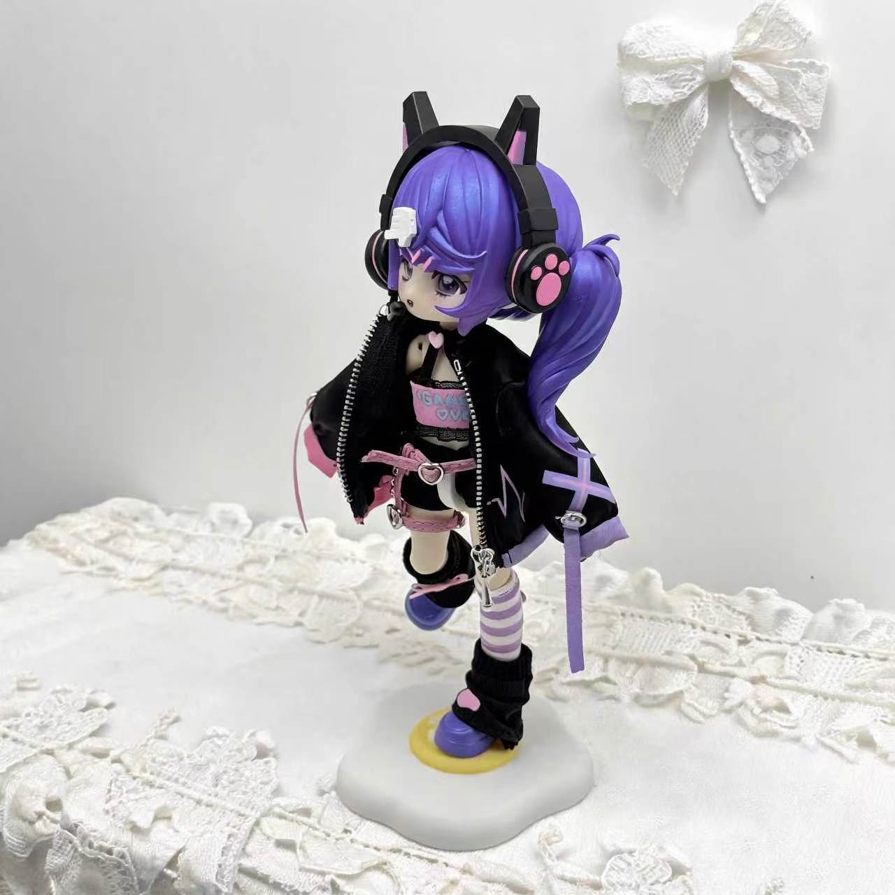 Fried Egg BJD Doll Stand