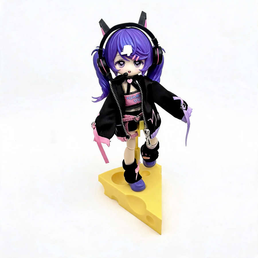 Cheese Wedge BJD Doll Stand