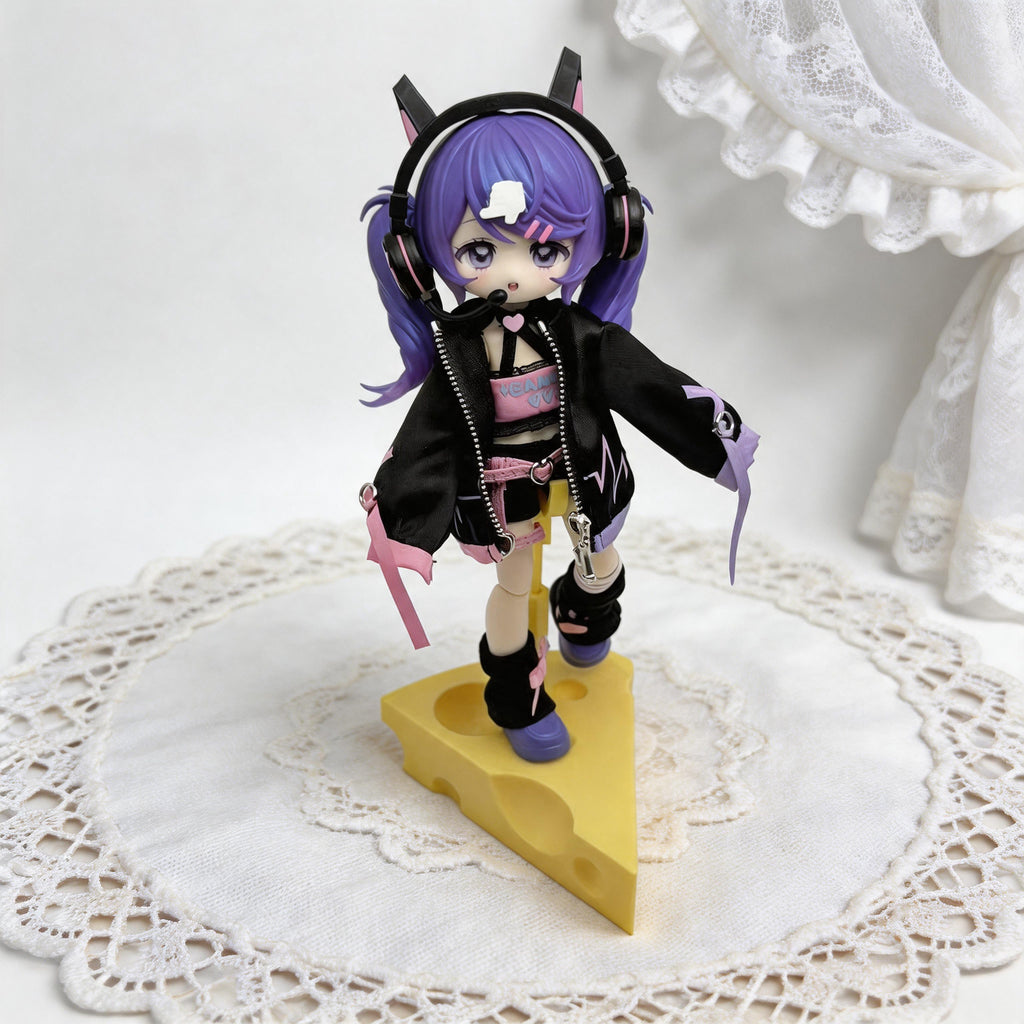 Cheese Wedge BJD Doll Stand